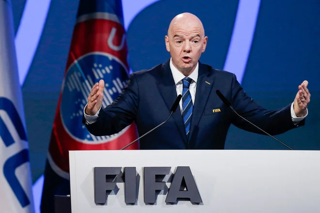 Klubsko svetovno prvenstvo je projekt, s katerim si Gianni Infantino gradi svojo zapuščino. FOTO: Cesar Olmedo/Reuters