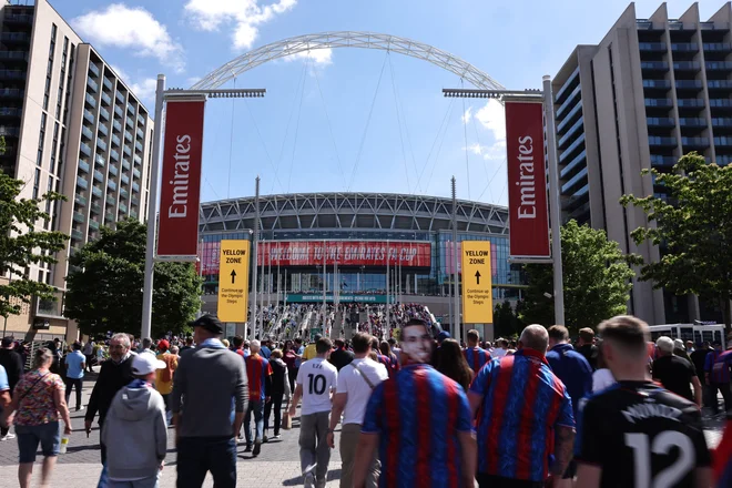 Sloviti Wembley bo gostil nov nogometni spektakel. FOTO: David Klein/Reuters