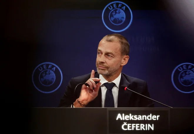 Aleksander Čeferin vodi Evropsko nogometno zvezo od 14. septembra leta 2016. FOTO: Zorana Jevtić/Reuters