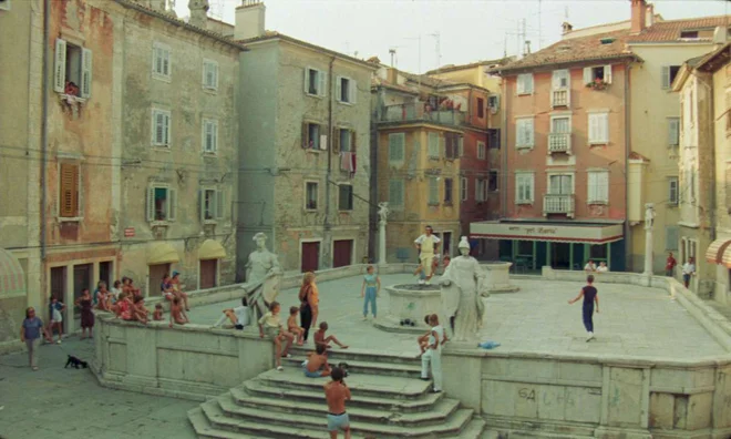 Mladinski film, napisan po knjigi Ime mi je Tomaž pisatelja Vitana Mala, je bil po podatkih Viba filma najbolj gledani slovenski film leta 1986, ogledalo si ga je 116.000 gledalcev. FOTO: arhiv Slovenskega filmskega centra