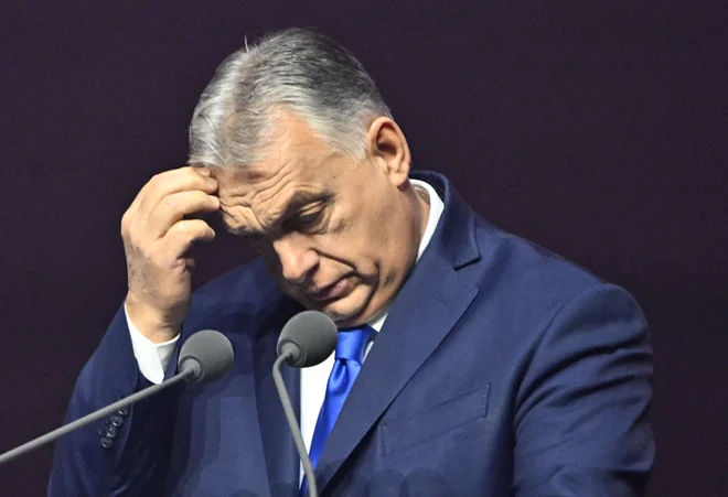 To bo že osma obravnava Madžarske, odkar je Evropski parlament leta 2018 sprožil postopek po tem členu. FOTO: Attila Kisbenedek/AFP