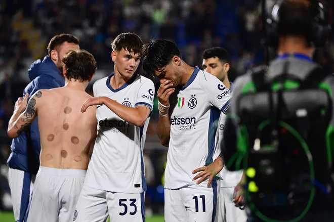 Luka Topalović (53) je prvič nastopil za člansko ekipo Interja. FOTO: Piero Cruciatti/AFP