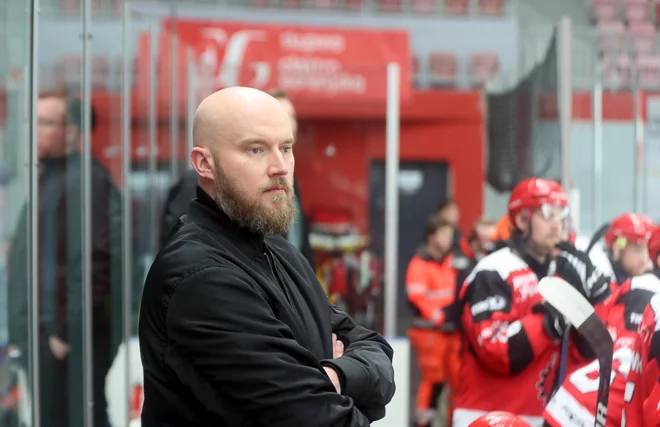Nico Eronen ni več trener Jesenic. FOTO: Blaž Samec