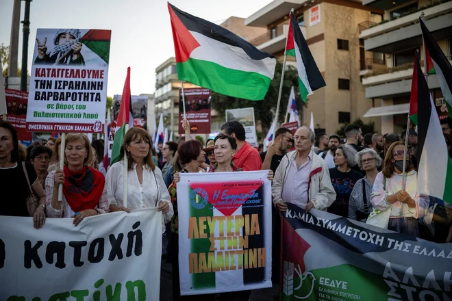 Ne morem se izogniti dejstvu, da je Izrael prav tako agresor – prisvojili so si Zahodni breg in še kaj. FOTO: Alkis Konstantinidis/Reuters