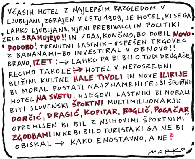KARIKATURA: Marko Kočevar