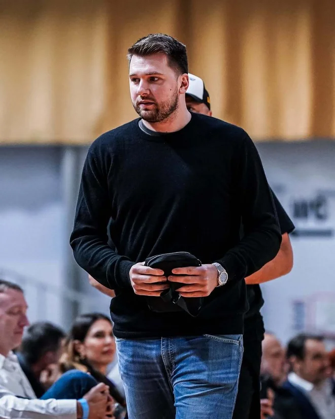 Dončić, ki mu v Španiji pravijo tudi »Luka Magic«, v Madridu ni vdihoval le košarkarskega ambienta. FOTO: Instagram