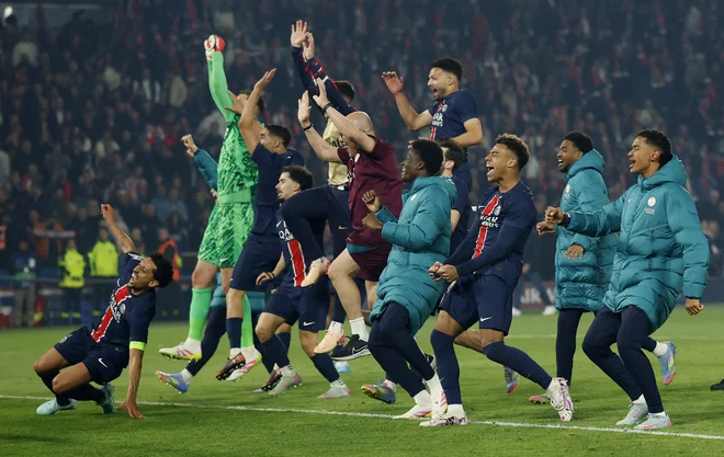 Njegova takratna slutnja je temeljila na občutku, da PSG preprosto ne more igrati slabše kot v skupinskem delu. FOTO: Peter Cziborra/Reuters