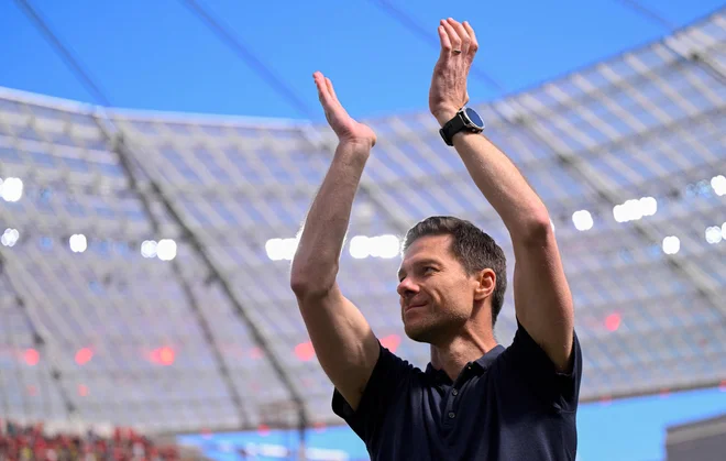 Ten Hag bo stopil v velike čevlje Xabija Alonsa, pod katerim je Leverkusen doživel sanjsko obdobje. FOTO: Ina Fassbender/AFP