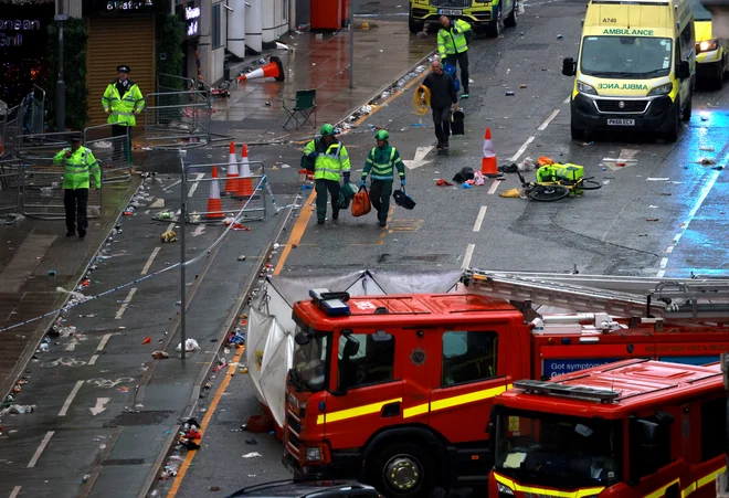 Zmagovita parada v Liverpoolu. FOTO: Phil Noble/(Reuters