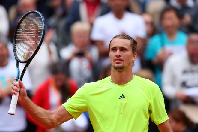 Alexander Zverev sodi med favorite. FOTO: Denis Balibouse/ Reuters