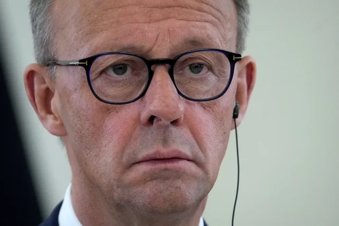 Merz has announced a significant shift in politics by eliminating restrictions on weapons of long reaching to Ukraine. Photo: Ints Kalnins/Reuters