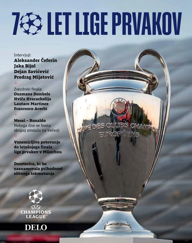 The work is given by a special attachment: Champions League Finals