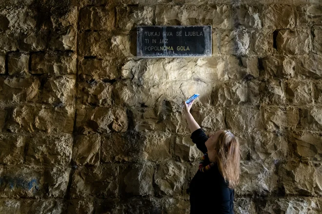 A landmark that is known only by locals: the fondest memorial board in the world .. photo: Voranc Vogel