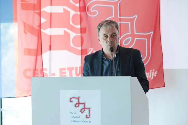 Andrej Zorko, dosedanji izvršni sekretar ZSSS za sistemska vprašanja in socialni dialog, je novi predsednik ZSSS. FOTO: Leon Vidic/Delo