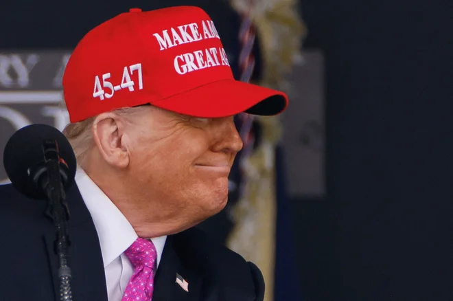 Gibanje Maga, ki ga pooseblja Donald Trump, nima posluha za znanost. FOTO: Eduardo Munoz/Reuters