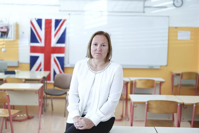 Če bi Aleksandra Velenšek v šoli lahko kar koli spremenila, bi poskrbela, da bi učitelji spet imeli vpliv, moč in zlasti spoštovanje. FOTO: Jože Suhadolnik/Delo