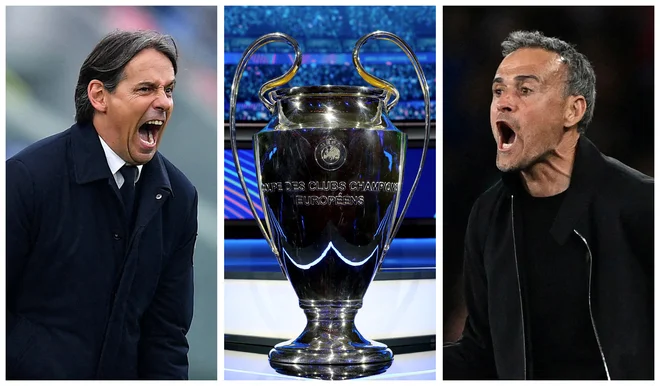 Simone Inzaghi še ni osvojil lige prvakov, Luis Enrique jo je leta 2015 z Barcelono. FOTO: Reuters