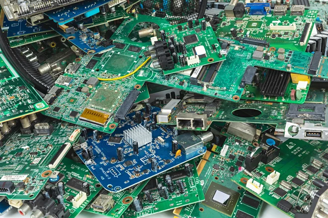 Po podatkih Združenih narodov je bilo samo leta 2022 na svetu proizvedenih 62 milijonov ton elektronskih odpadkov. FOTO: Shutterstock