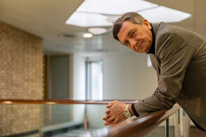 Mednarodni politolog iz FDV dr. Faris Kočan Pahorjevo izjavo, da v Gazi ne gre za genocid, vidi kot nadaljevanje tega, kar je pred njim počel Logar. Borut Pahor. FOTO: Črt Piksi