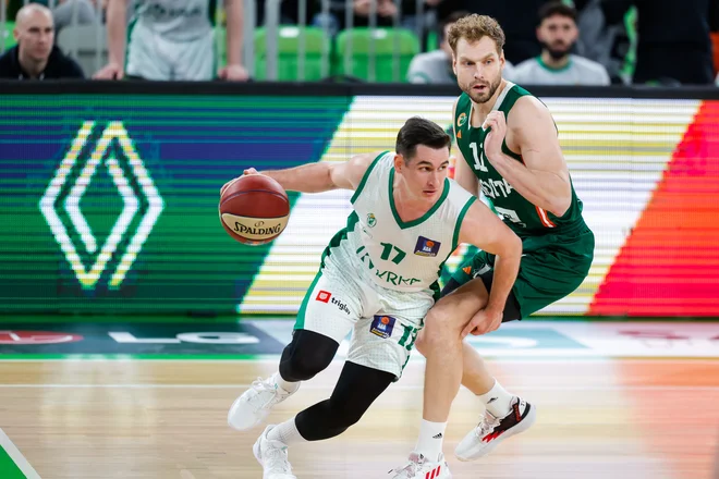 Kapetana Jan Špan in Jaka Blažič se bosta znova pomerila v finalu. Foto Cedevita Olimpija