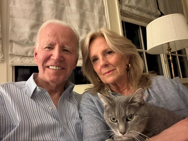 Prvo damo dr. Jill Biden primerjajo z Edith Wilson. Foto Joe Biden Via X Joe Biden Via Reuters