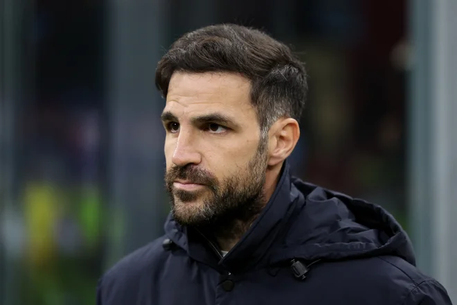 Cesc Fàbregas je menda že privolil v prevzem vodenja italijanskih podprvakov. FOTO: Claudia Greco/Reuters