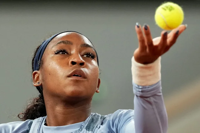 Coco Gauff will also play in the semifinals. Photo: Dimitar Dilkoff/AFP