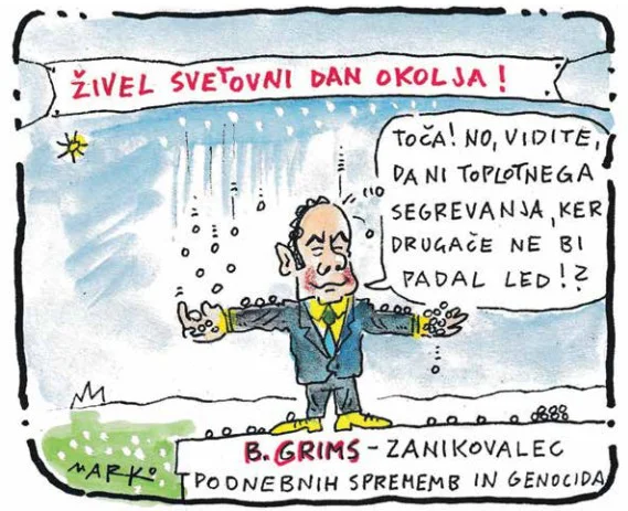 KARIKATURA: Marko Kočevar/Delo