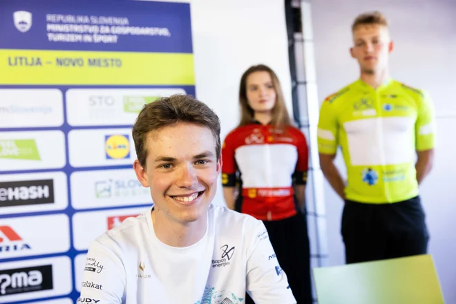 Jakob Omrzel se je odlično odrezal v drugi etapi slovenske pentlje. FOTO: Vid Ponikvar/Sportida