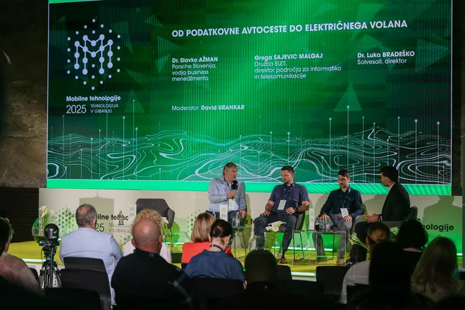 Konferenca Mobilne tehnologije 2025. FOTO: Črt Piksi/Delo

 
