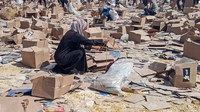 Izrael ima po Laerkovih besedah v skladu z mednarodnim humanitarnim pravom jasno obveznost, da Palestincem olajša dostop do potrebne pomoči. FOTO: Reuters
