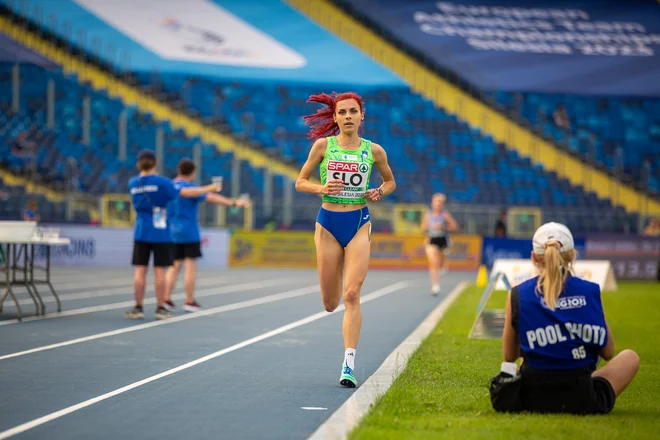 Klara Lukan se je izkazala v Parizu. FOTO: Peter Kastelic/AZS