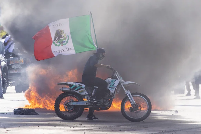 Los Angeles in fire due to the arrests of illegal migrants