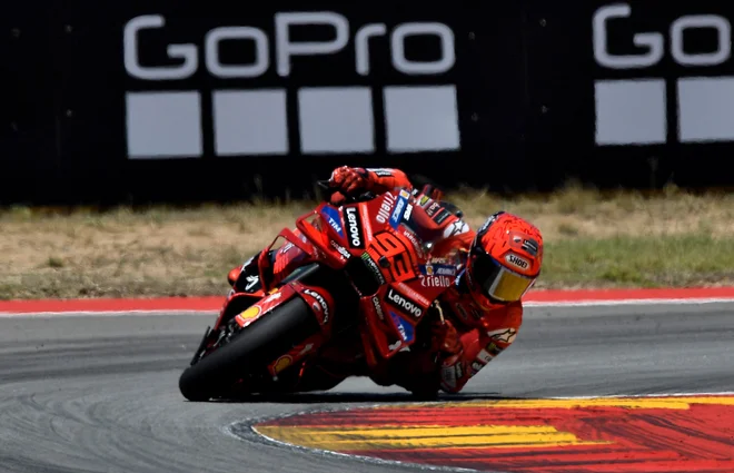 Marc Marquez je slavil novo zmago. FOTO: Pablo Morano/Reuters