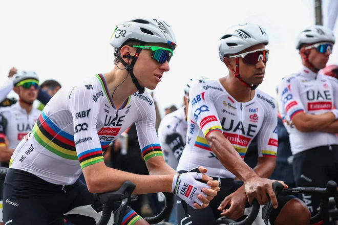 Ekipa UAE Team Emirates FOTO: Anne-christine Poujoulat/AFP
