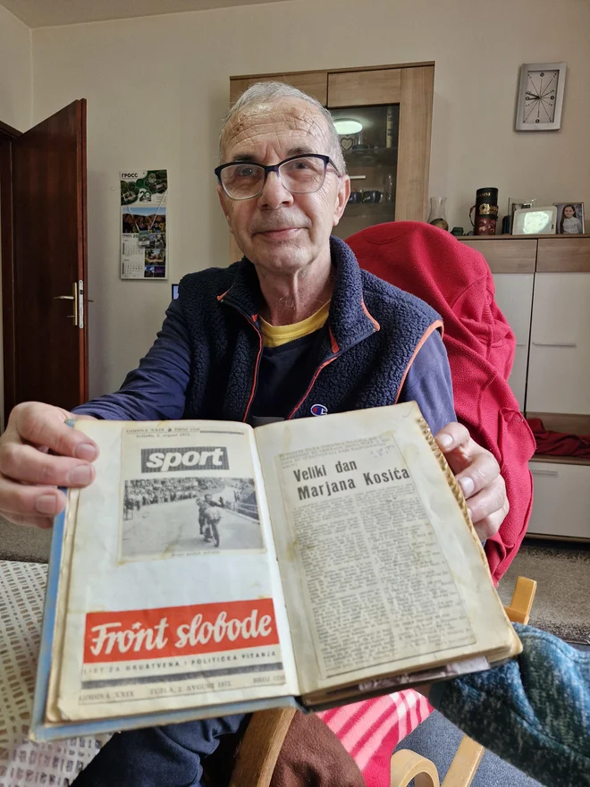 Sadik Salimanović, upokojeni novinar, se je vrnil v Srebrenico. Ker je bila vedno njegov dom. FOTO: Anja Intihar