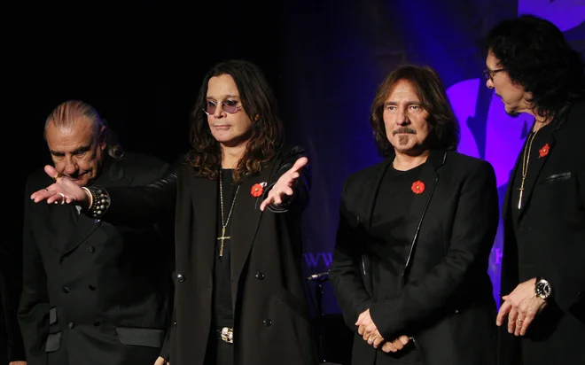 Petega julija bodo imeli oboževalci še zadnjo priložnost, da Black Sabbath slišijo v živo, vsaj v originalni postavi. FOTO: David Mcnew/Reuters