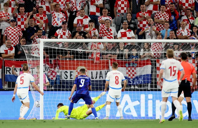 Andrej Kramarić, hrvaški as iz nemške bundeslige, je vnovič igral na visoki ravni. FOTO: Antonio Bronić/Reuters