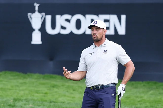Bryson Dechambeau is the most powerful trump card in the Liv-Golf series and a title defender. Photo: Warren Little Getty Images Via AFP