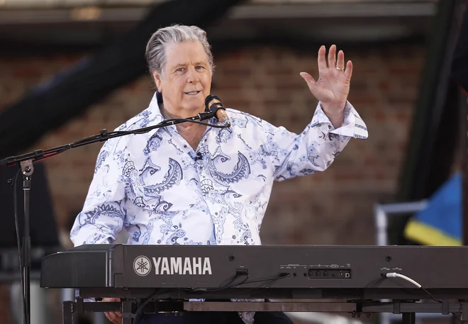 Brian Wilson na enem izmed nastopov leta 2012. FOTO: Lucas Jackson/Reuters