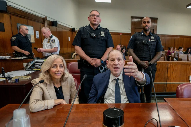 Harvey Weinstein na sojenju FOTO: Steven Hirsch via Reuters