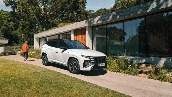 Tucson will delight you with its efficiency, rich equipment and timeless design. Photo: Hyundai