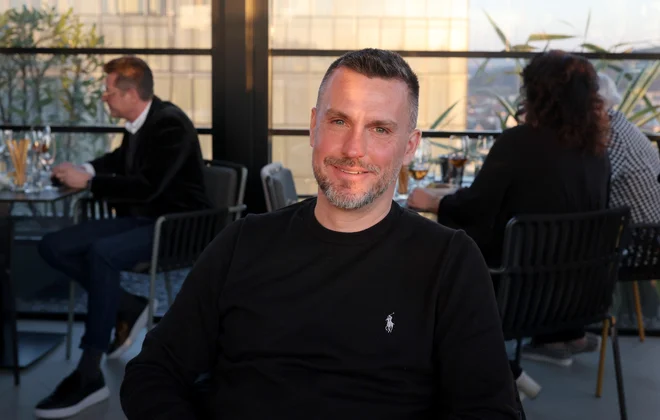 Igor Jagodic iz Restavracije Strelec. FOTO: Blaž Samec