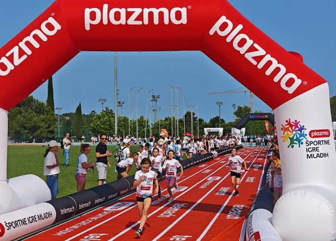 Scene from the athletic competition. Photo: Youth Sports Games