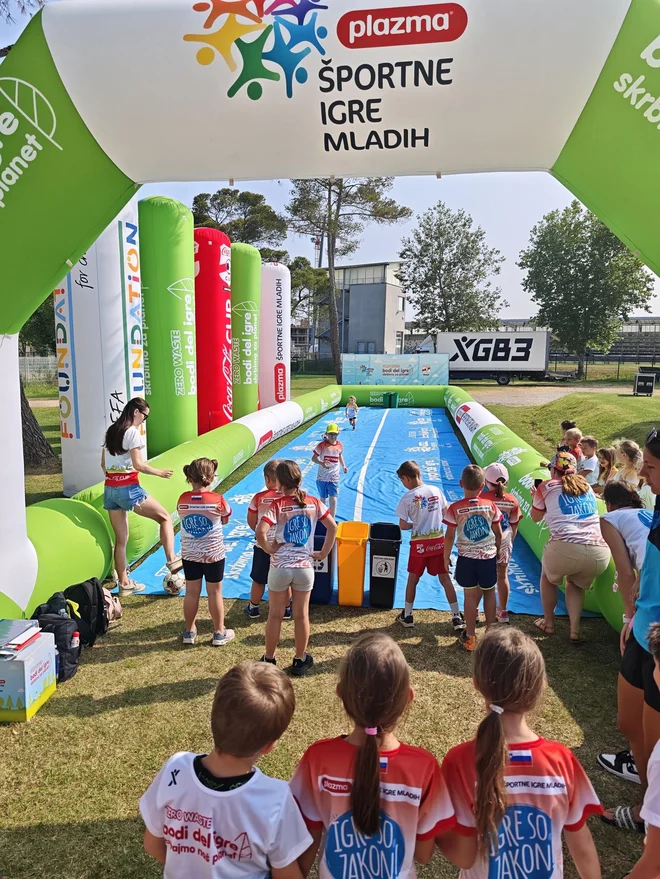 Koper hosted the highlight of the Slovenian part of the Plasma Plasm of the Sports Game of Youth. Photo: Youth Sports Games

 