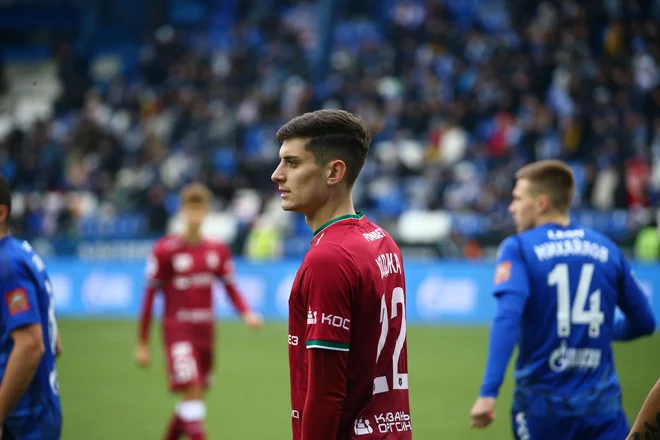 Enver Hodža od leta 2024 blesti v majici ruskega kluba Rubin Kazan. FOTO: NK Rubin Kazan