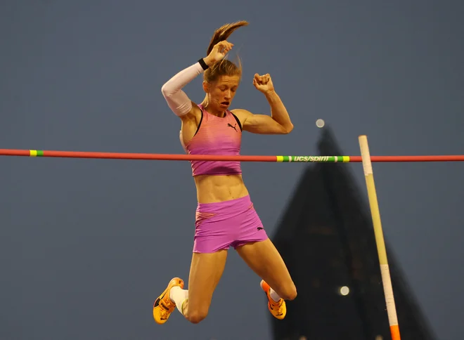 Tina Šutej si je obetala več. FOTO: Ibraheem Al Omari/Reuters