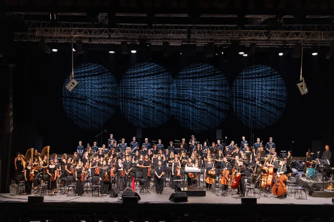 Poleti bo v Ljubljani vodila vsakoletni poletni orkestrski kamp Slovenskega mladinskega orkestra. FOTO: Darja Stravs Tisu
