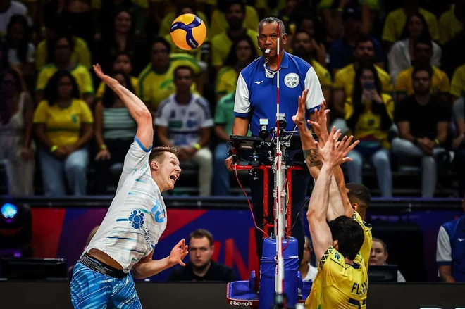 Rok Možič je vselej eden od največjih adutov Slovenije. FOTO: Volleyballworld