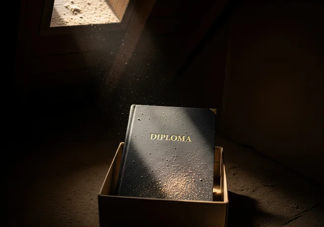 Vaši starši so živeli v drugem svetu. Diploma danes ne pomeni več varnosti. FOTO: Delo UI